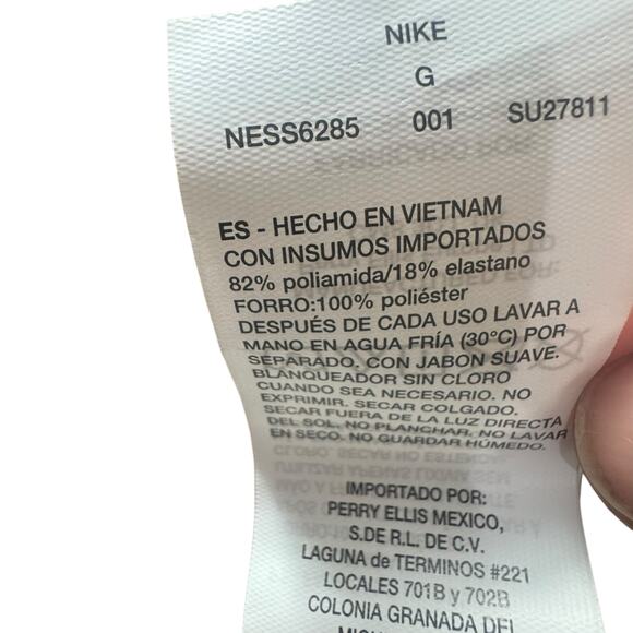 Nike Essentials Cheeky Bottoms Swimwear Casual Fit Black Size Large NWT - Picture 11 of 12